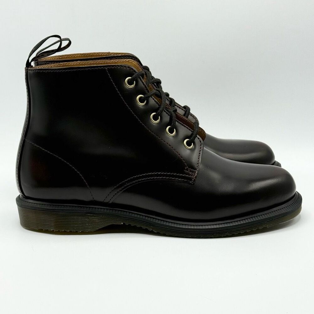 Dr. Martens Black Leather Combat Boots